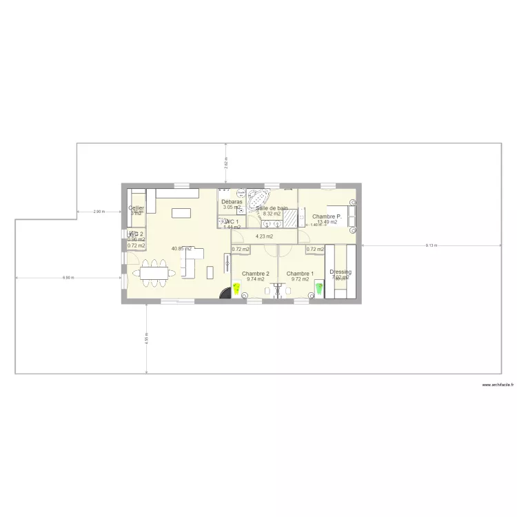 Maison Dic BB PiouPiou. Plan de Maison Dic BB PiouPiou. Plan de