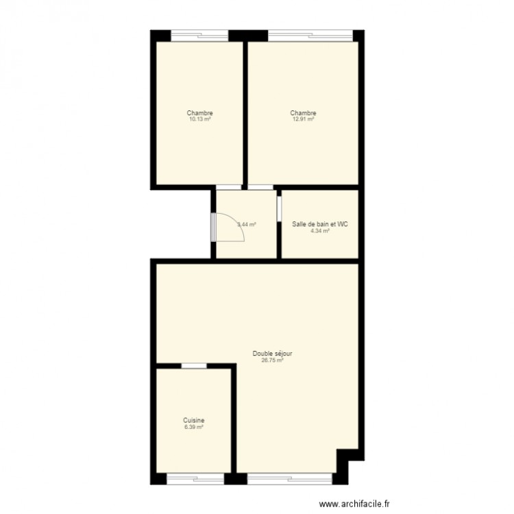 timm . Plan de 0 pièce et 0 m2