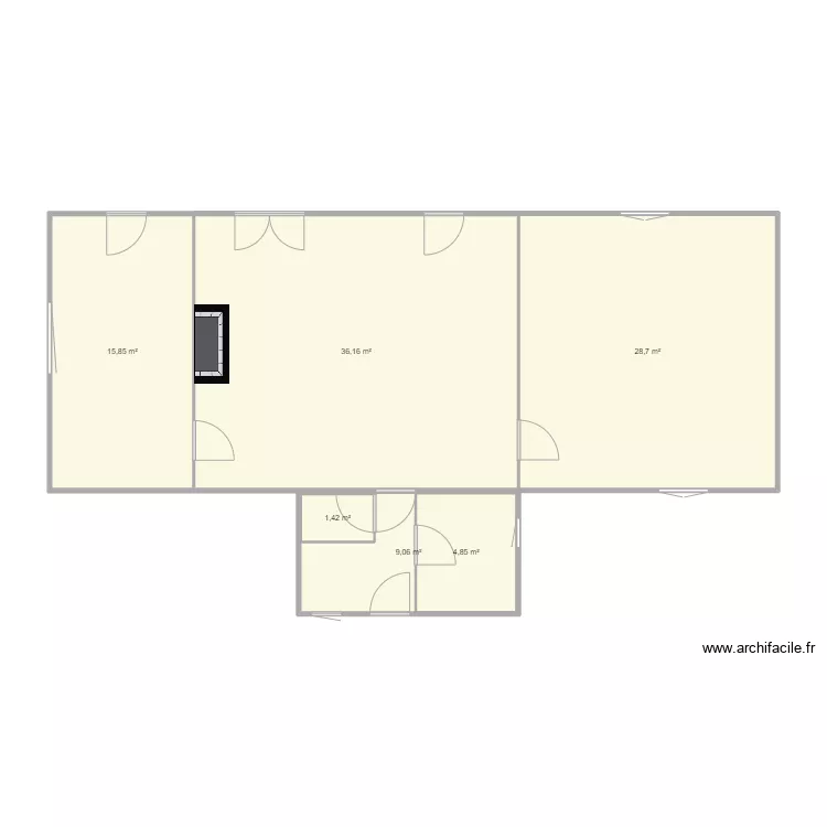 Romain V.. Plan de Romain V.. Plan de