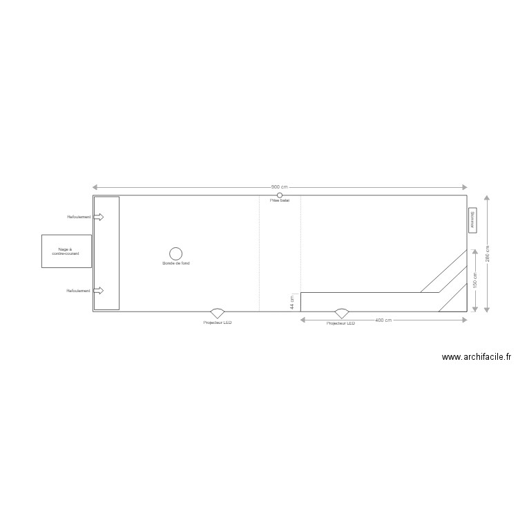 900x280x120150ryden. Plan de 0 pièce et 0 m2