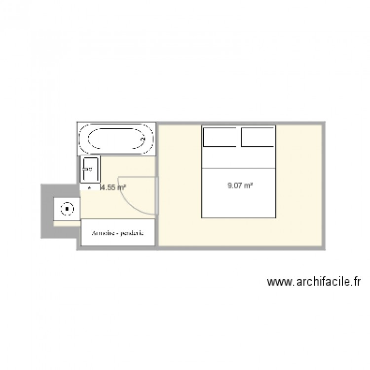 SDB2. Plan de 0 pièce et 0 m2