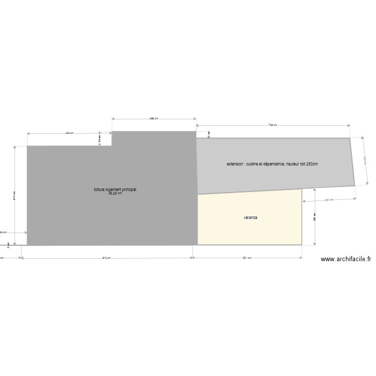 plan de masse. Plan de 0 pièce et 0 m2