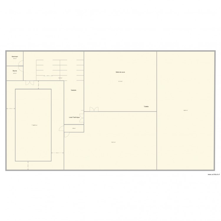 500 m carre. Plan de 0 pièce et 0 m2