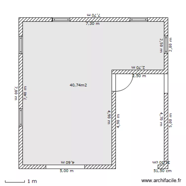 garage6. Plan de 