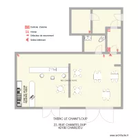 TABAC LE CHANT LOUP Alarme anti intrusion 