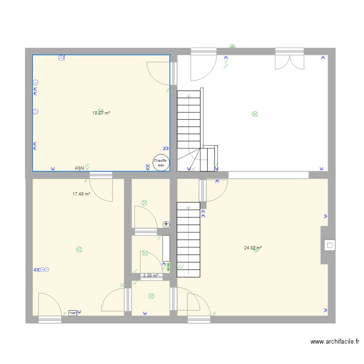 gilly. Plan de 0 pièce et 0 m2