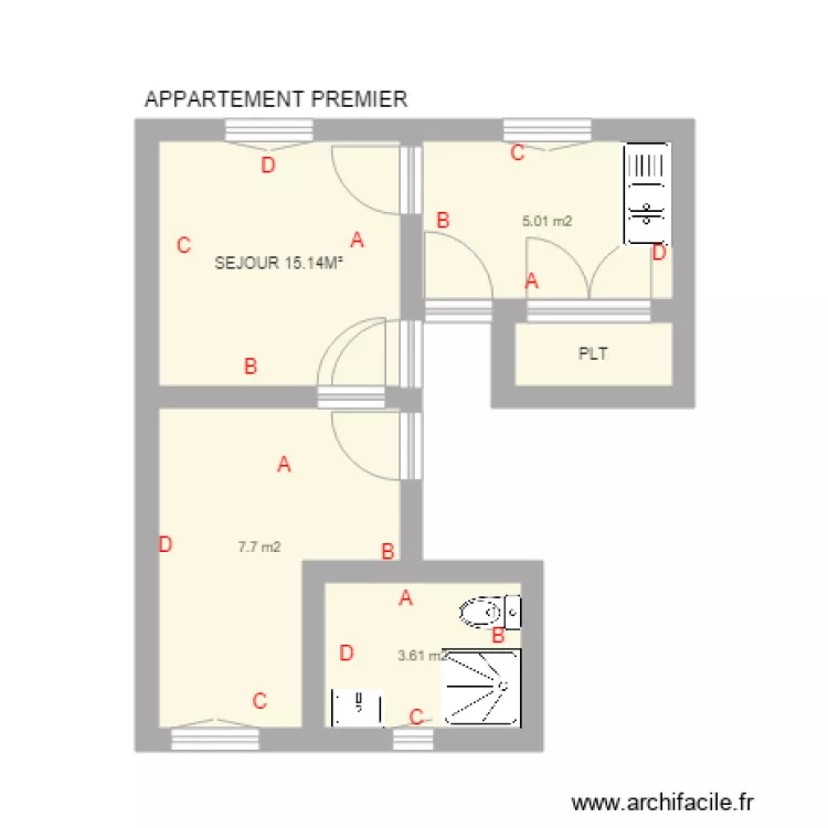 THIBAUT 15 CYPRIEN 2ERE. Plan de THIBAUT 15 CYPRIEN 2ERE. Plan de