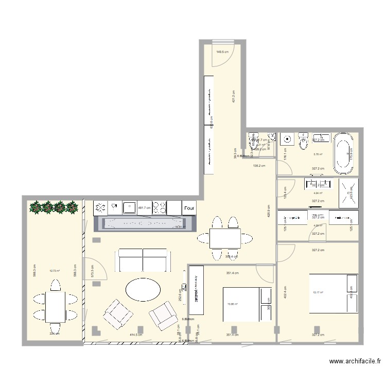 A701 PLAN ALTERNATIF 1. Plan de 0 pièce et 0 m2