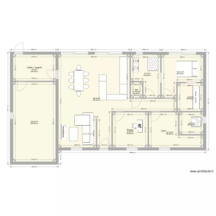 MAISON 3. Plan de 