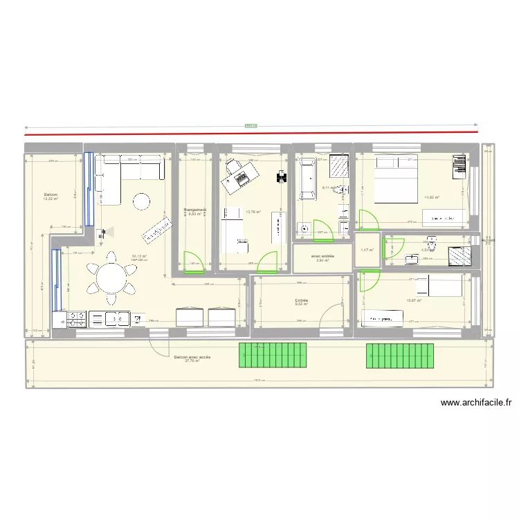 Plan St&ouml;ckli SaVaCa 2. Plan de 