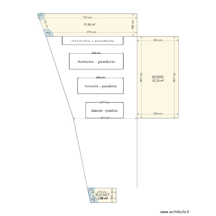 plan jardin. Plan de 0 pièce et 0 m2