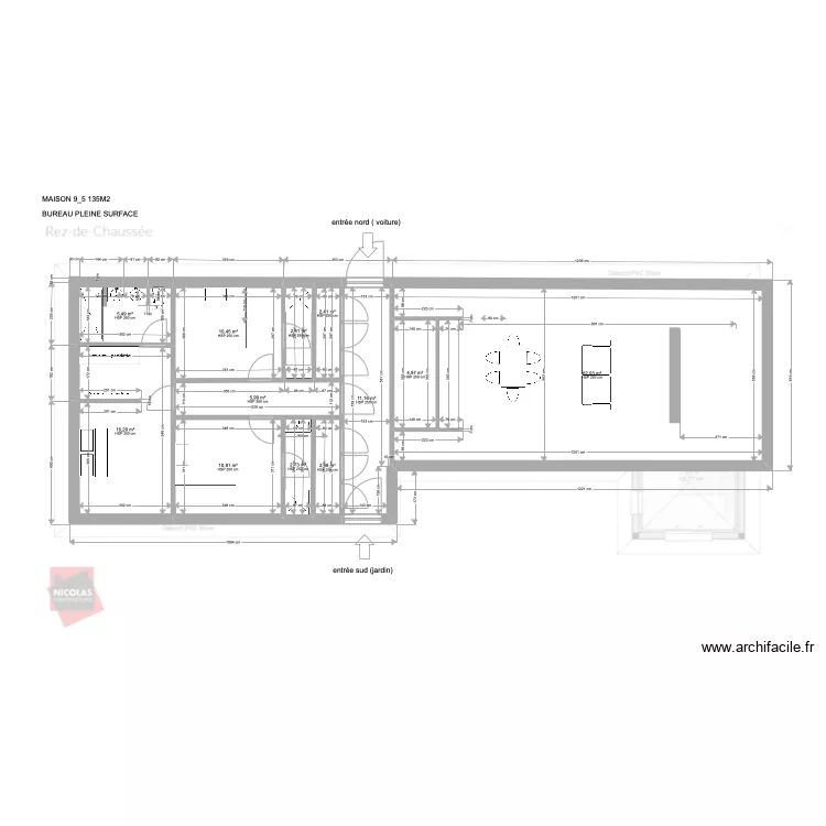 maison 16A-suivant plan 95-nicolas. Plan de 
