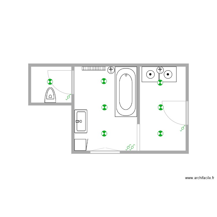 genonceau. Plan de 0 pièce et 0 m2