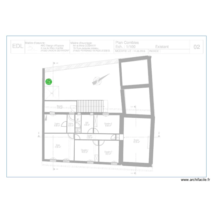 pernand étage. Plan de pernand étage. Plan de