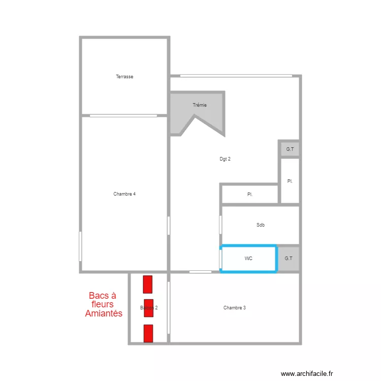 aurepas 5&egrave;me . Plan de 