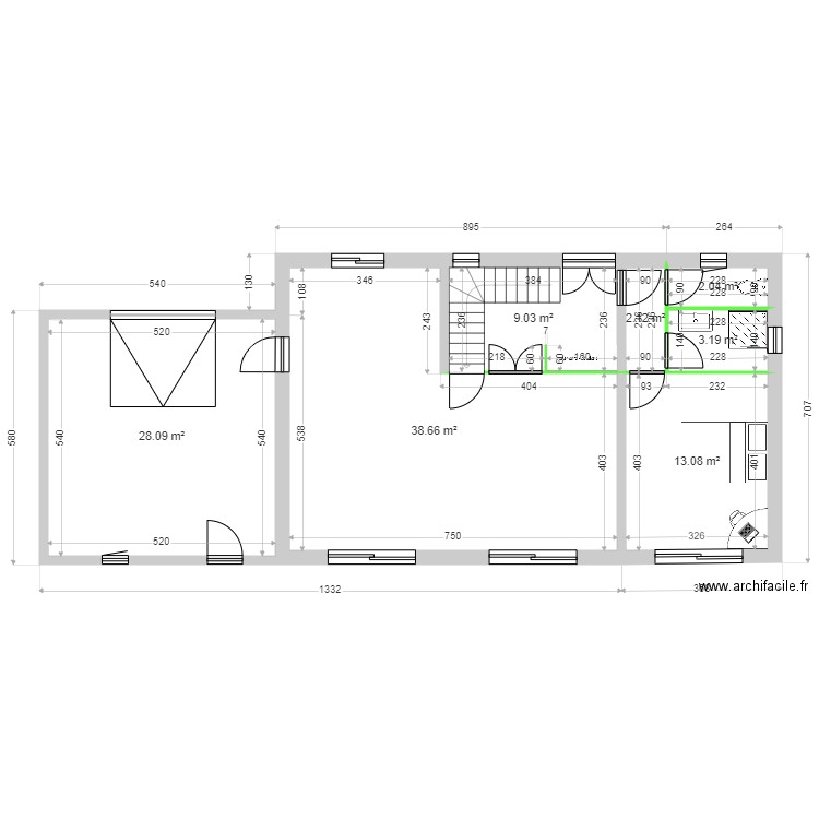MANIEZ / HIELSCHER RDC 4. Plan de 0 pièce et 0 m2
