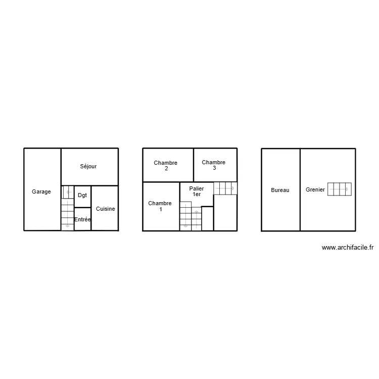 CONCARNEAU NIVINEC. Plan de 