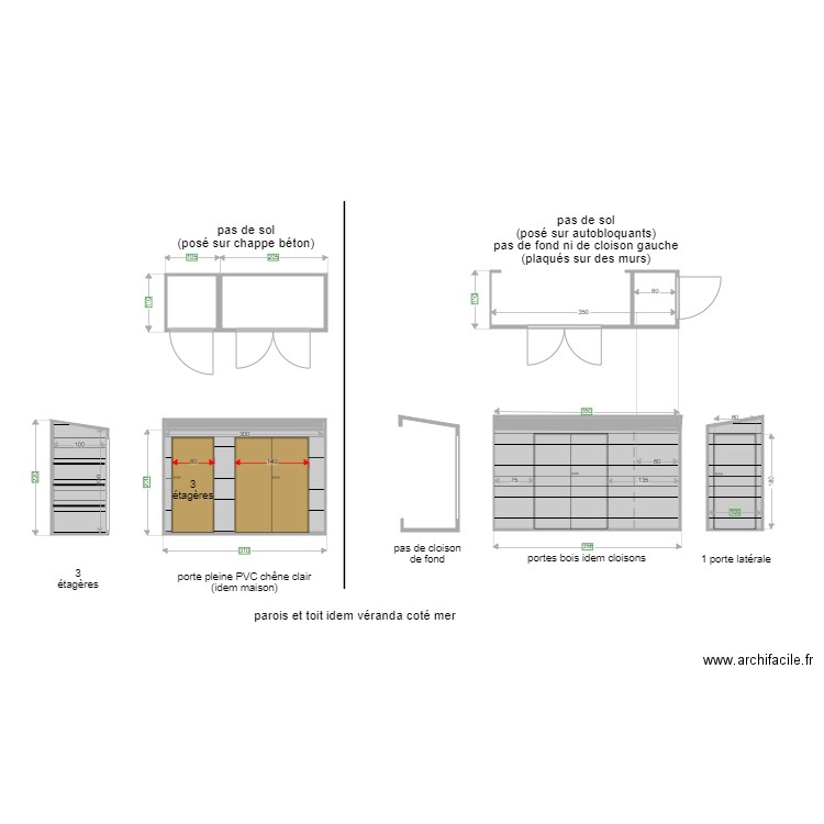 abris outils et meubles jardin 2021 12 02a. Plan de 9 pièces et 21 m2