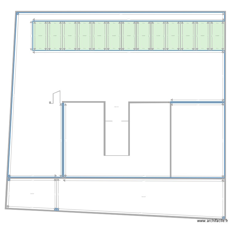 Villeurbanne PARKINGS NORD 4 Blocs dernier etage. Plan de 0 pièce et 0 m2