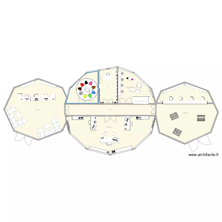 maison de Makashi l'Hokage. Plan de 