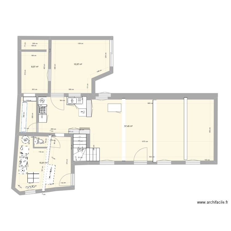 Futur 1 e. Plan de 0 pièce et 0 m2