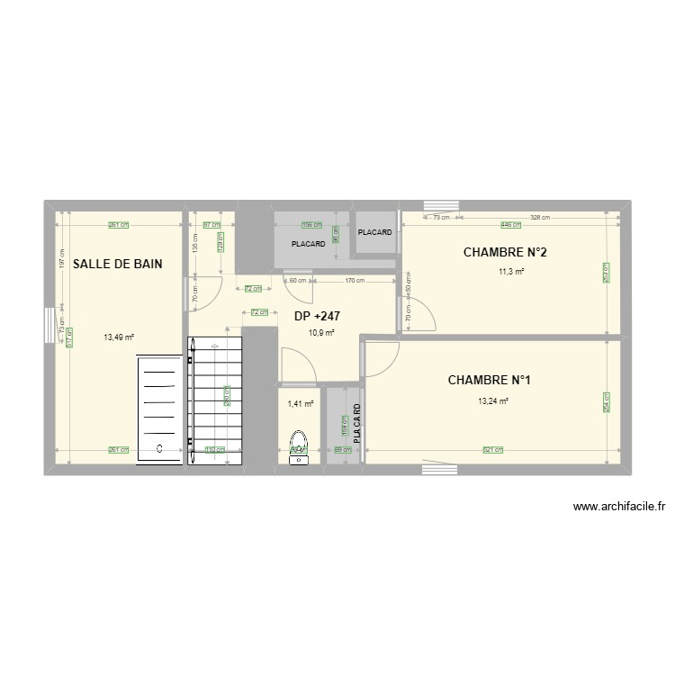MAM A COCO 1 er étage avant travaux. Plan de 0 pièce et 0 m2 MAM A COCO 1 er étage avant travaux. Plan de 0 pièce et 0 m2