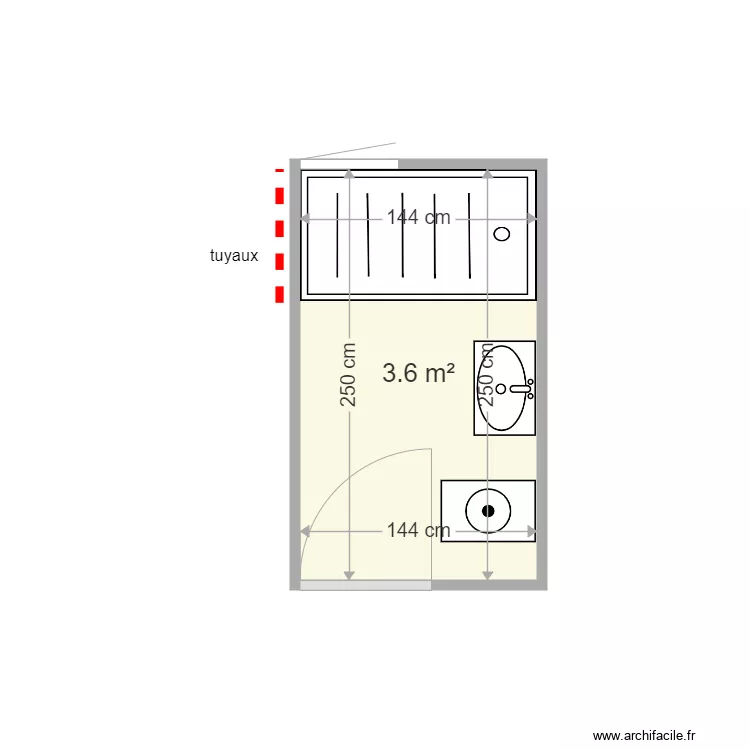 LEMAIRE SUZANNE. Plan de 