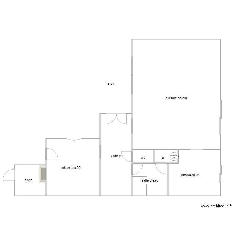 bezard dom am. Plan de 0 pièce et 0 m2