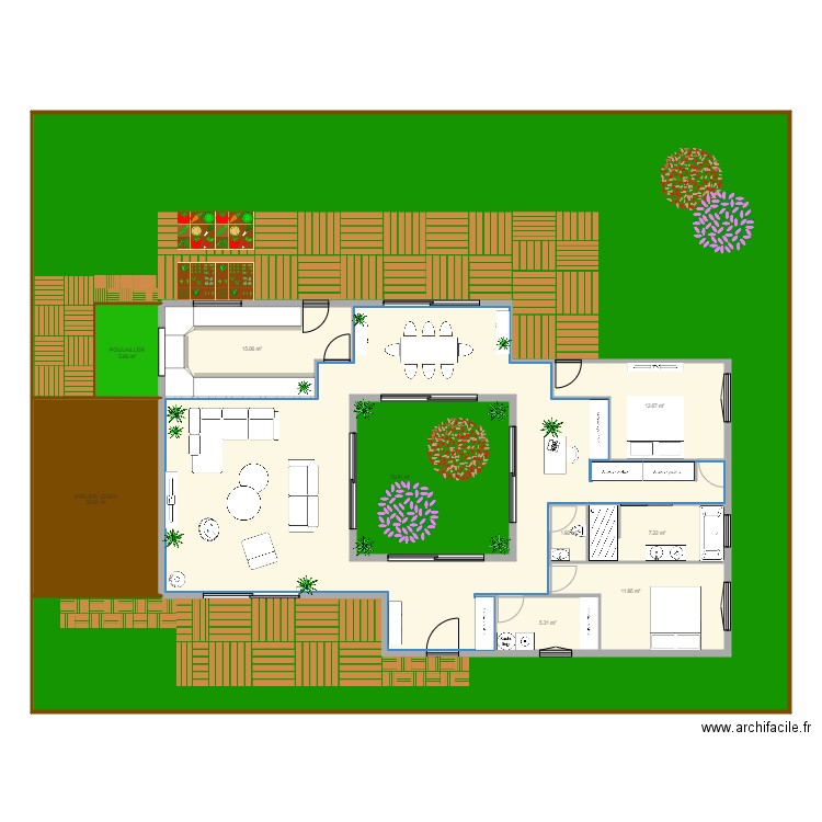 créa 2. Plan de 0 pièce et 0 m2