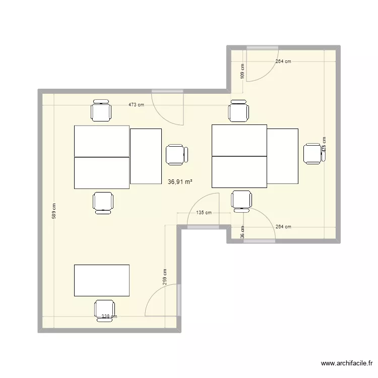 Espace SC vB. Plan de 