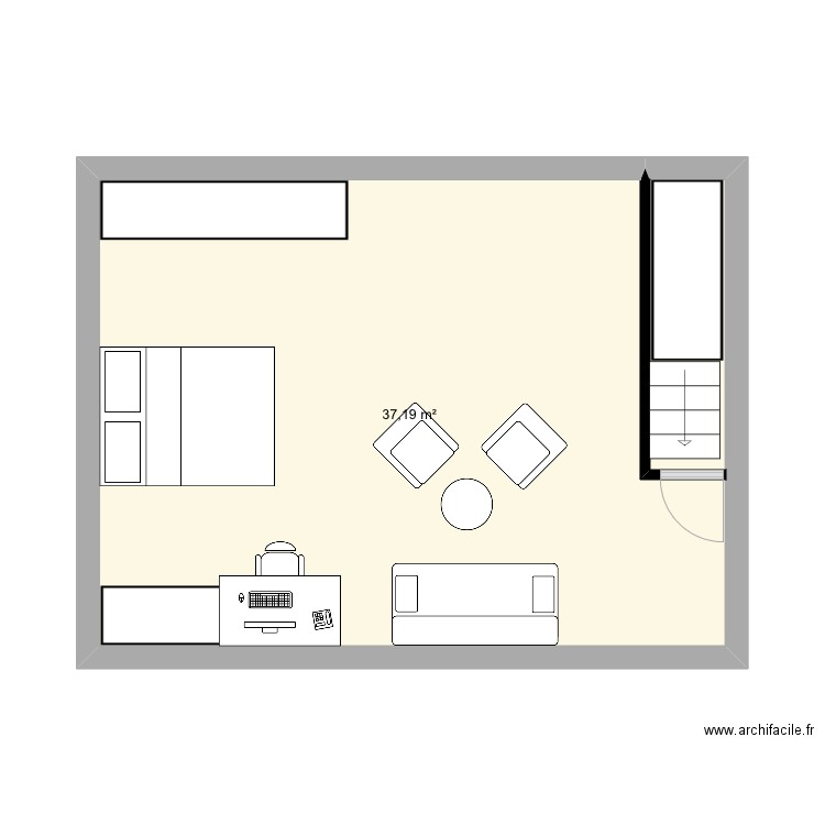 2 eme etage g. Plan de 0 pièce et 0 m2