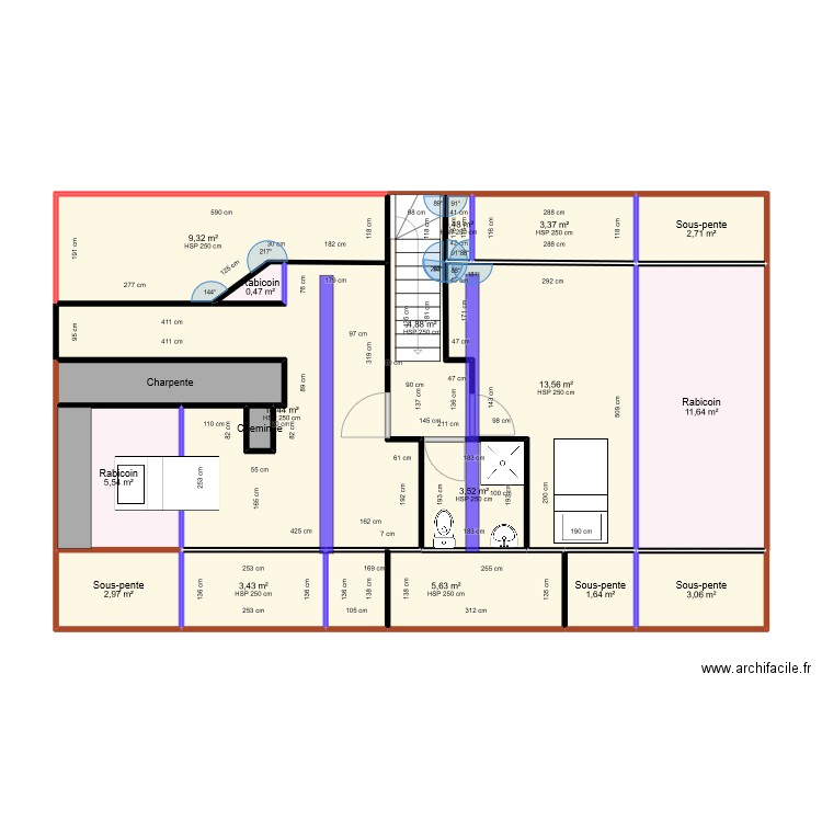 Plan impots. Plan de 0 pièce et 0 m2