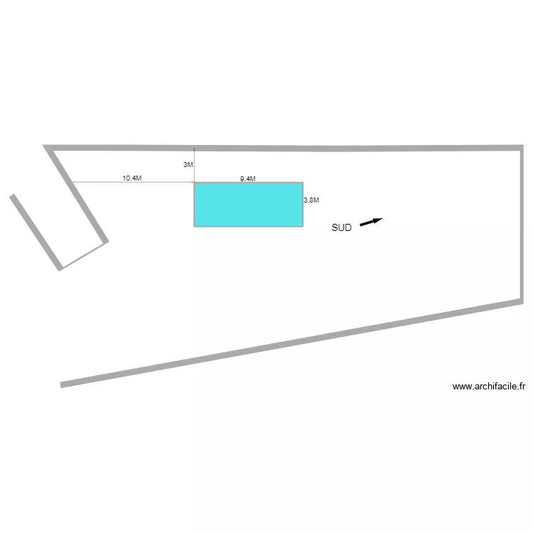 piscine 23dvc . Plan de 