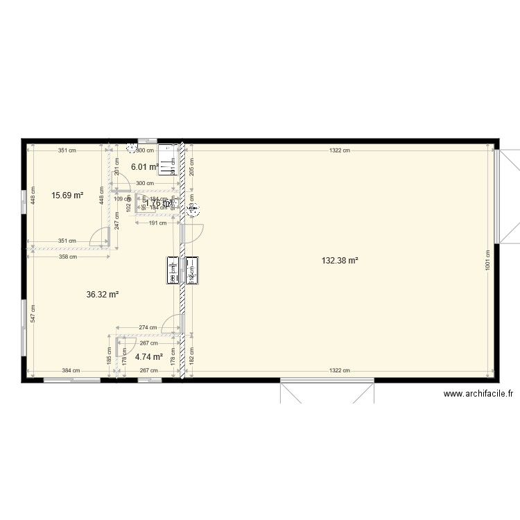 hangar2. Plan de 0 pièce et 0 m2