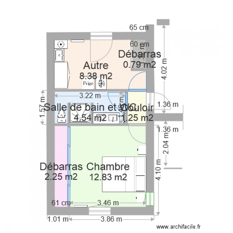 agrandissement 16. Plan de 0 pièce et 0 m2