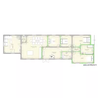 maison criel avec extensions avec  pi&egrave;ces plan client