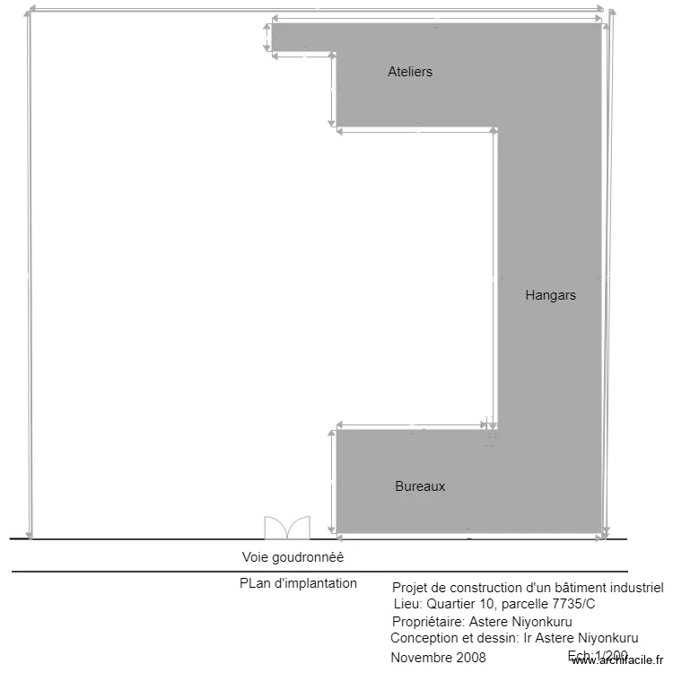implantation Q10 v2. Plan de 
