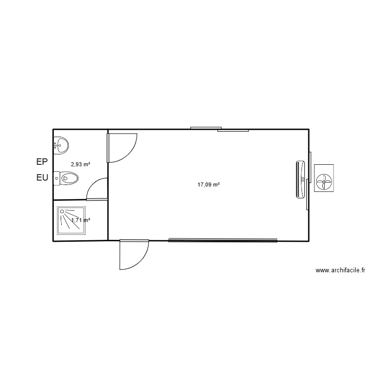 SCI CHAMPFEURY. Plan de 0 pièce et 0 m2