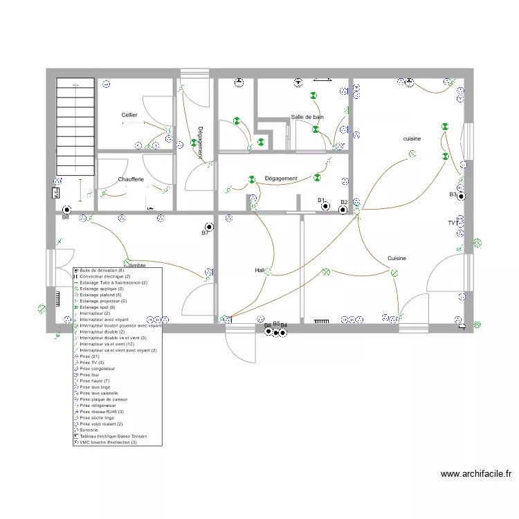 fleurentdidier rdc elec. Plan de 