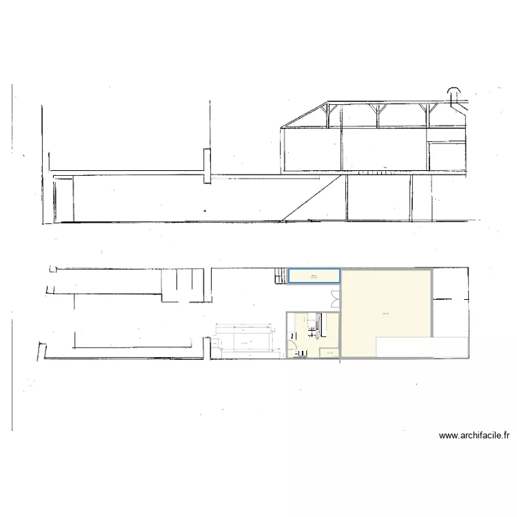 cuisine Soma. Plan de 