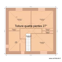 plan nu rez de chauss&eacute;e