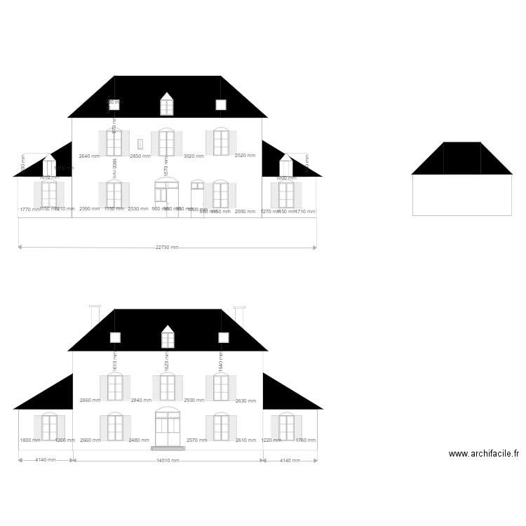 GUERTON. Plan de 0 pièce et 0 m2