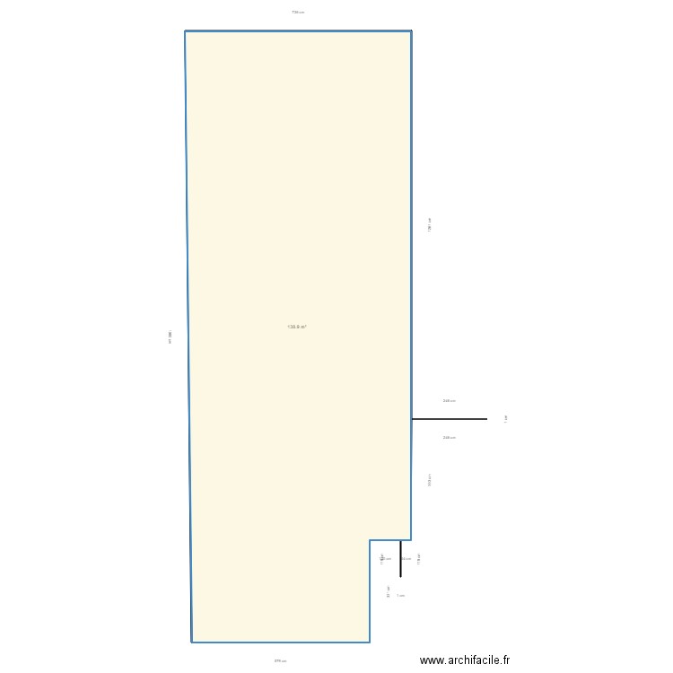 contreras fourques 2. Plan de 1 pièce et 139 m2