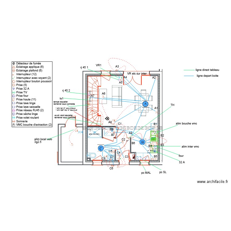 illettes plan pieuvres LOT 37 logement 07 RDC. Plan de 0 pièce et 0 m2