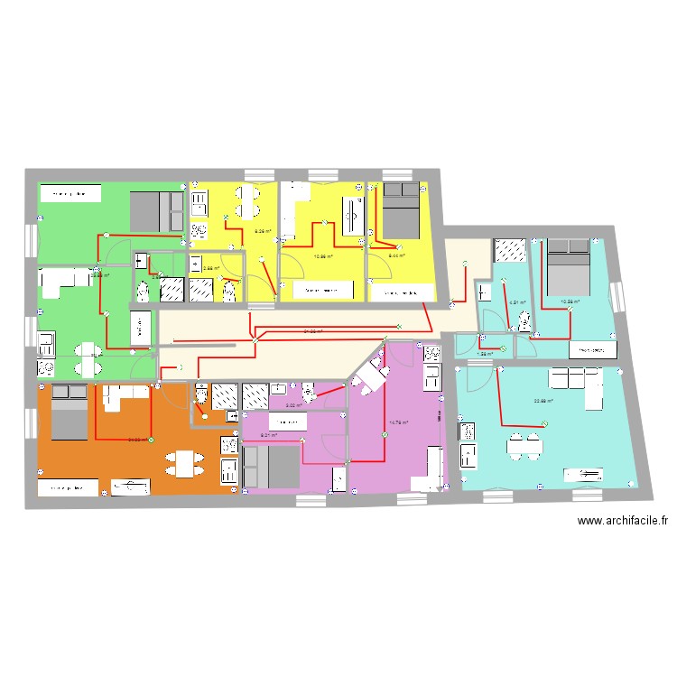 provins halid. Plan de 0 pièce et 0 m2