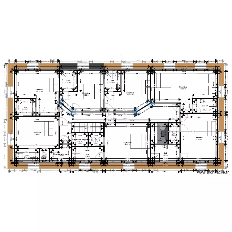 H&ocirc;tel  Le Tilleul   Evelyne VIDOT Agenc&eacute;. Plan de 