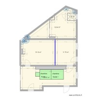 Plan chambres RDC Turenne 2021