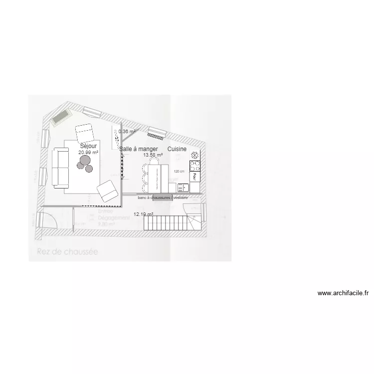 FAMILLE PONROY COMBLES. Plan de FAMILLE PONROY COMBLES. Plan de