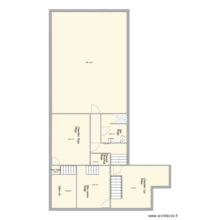 Maison Yann et Véro 2. Plan de 0 pièce et 0 m2