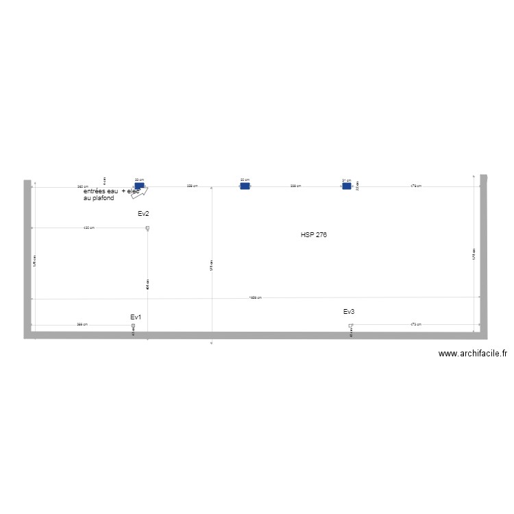 sous sol coté . Plan de 0 pièce et 0 m2